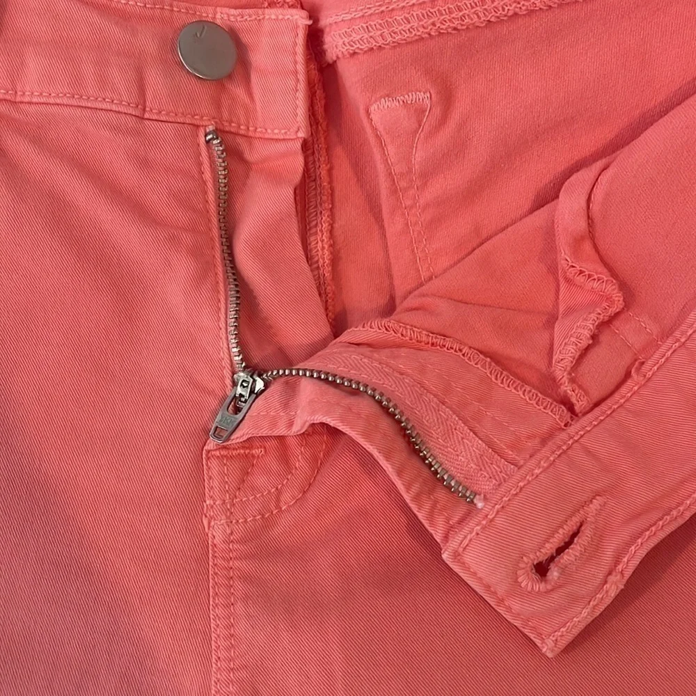 J Brand 811 Mid-Rise Skinny Jeans Coral Size 29
